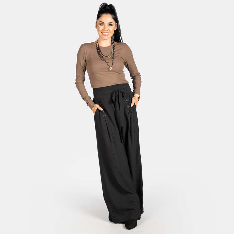 6 Button Pants