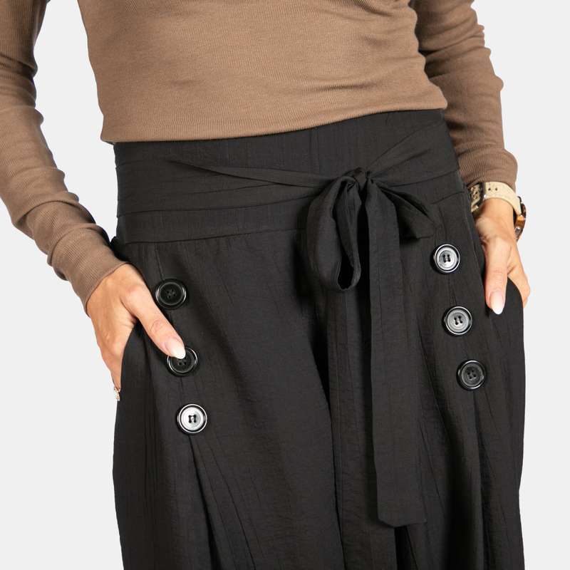 6 Button Pants
