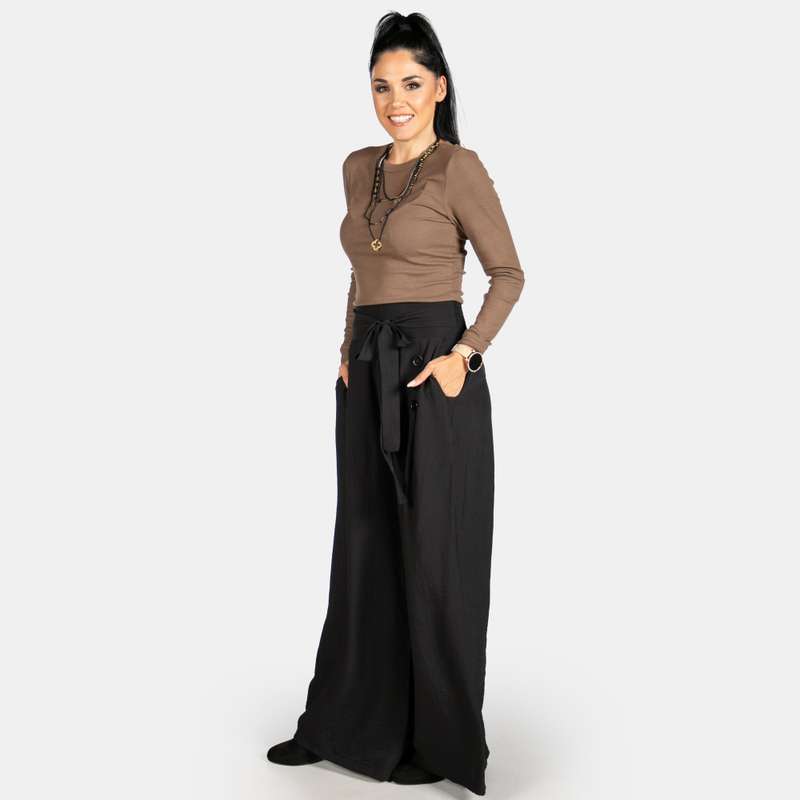 6 Button Pants