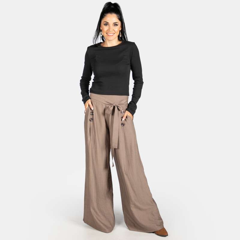 6 Button Pants