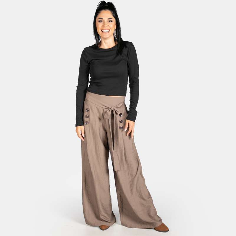 6 Button Pants