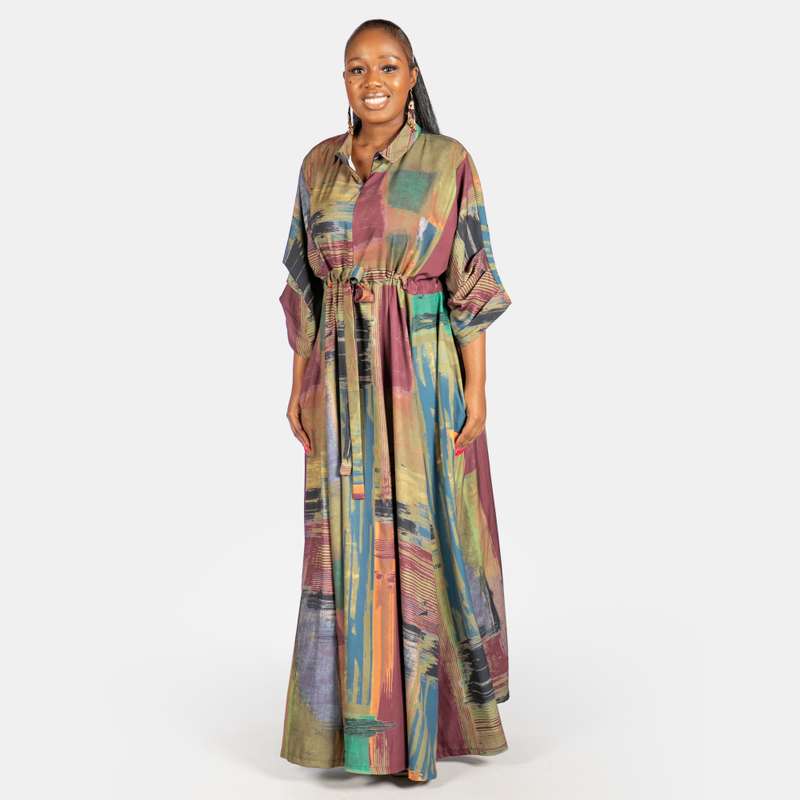 Ladies' Arty Check Dress