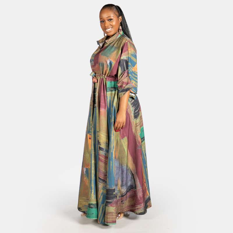 Ladies' Arty Check Dress