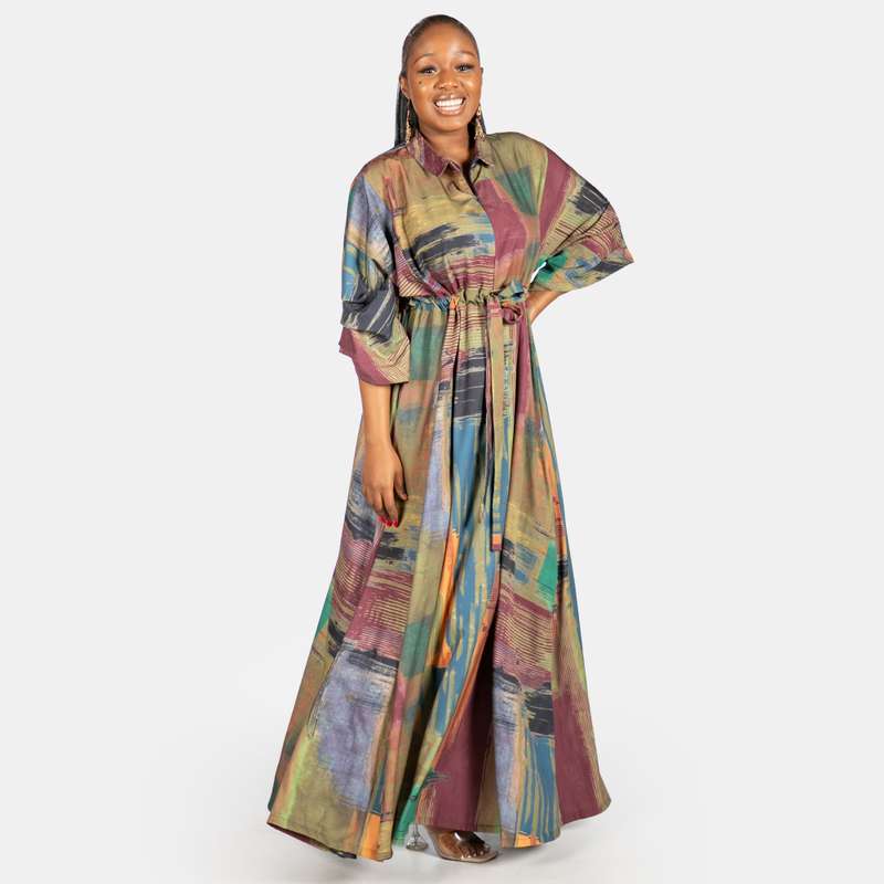 Ladies' Arty Check Dress