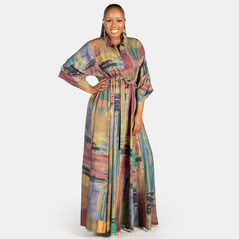 Ladies' Arty Check Dress