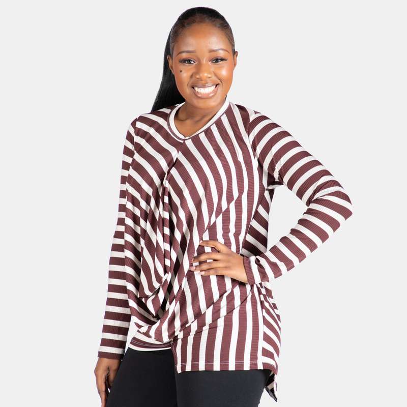 Ladies' Bianca Stripe Top
