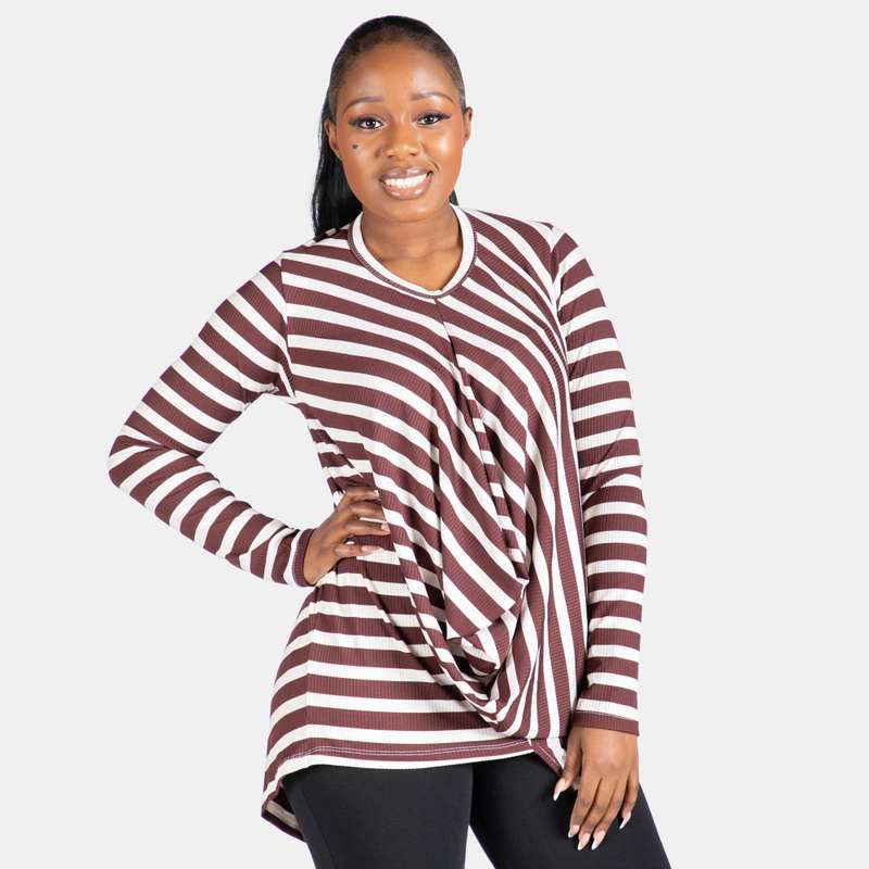 Ladies' Bianca Stripe Top