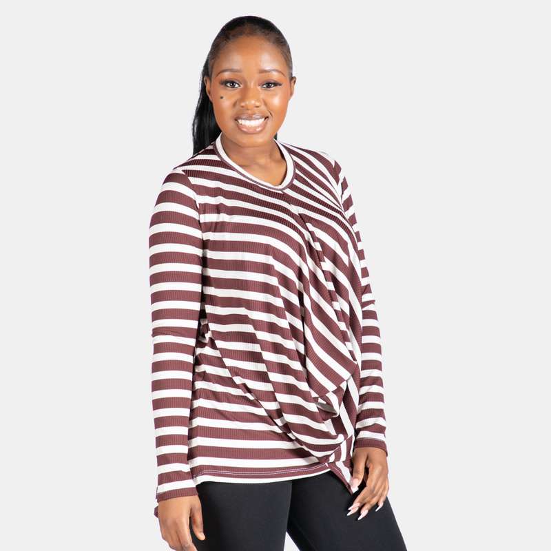 Ladies' Bianca Stripe Top