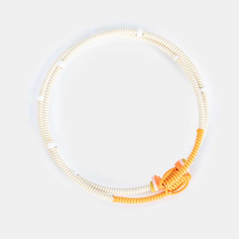 Women's Double Snake Bracelet Twist Scoobie Wire Design