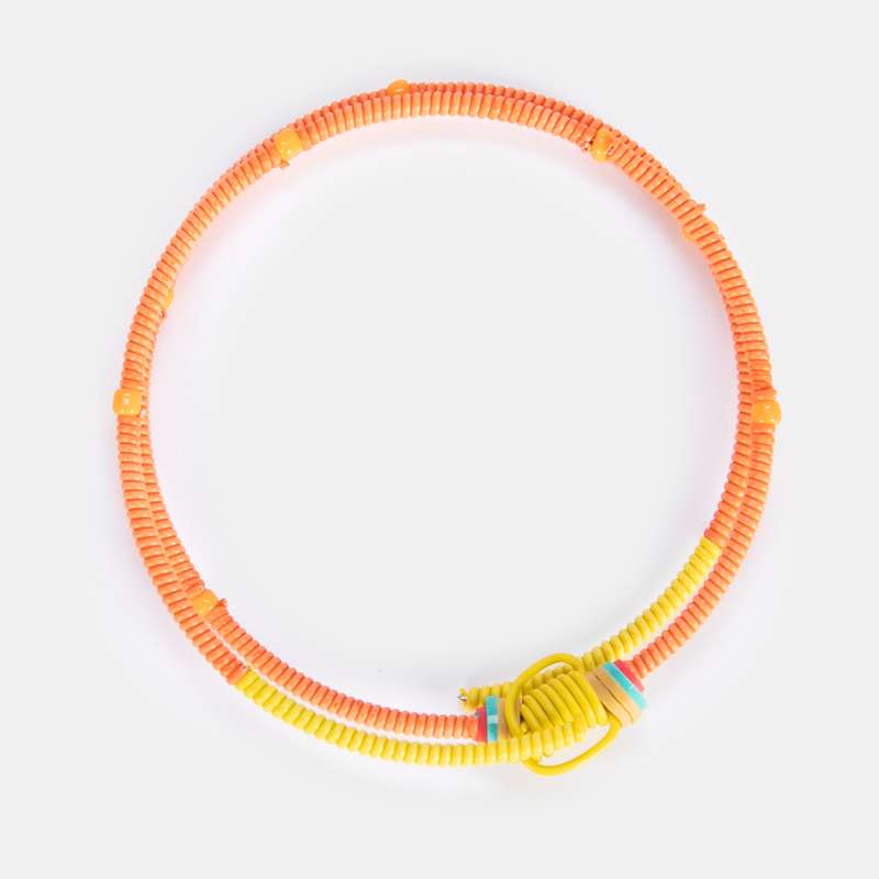 Women's Double Snake Bracelet Twist Scoobie Wire Design