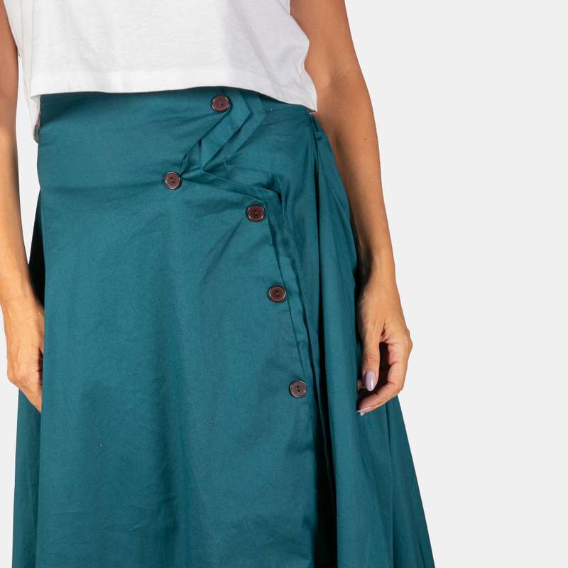 Ladies' Button Up Erin Skirt