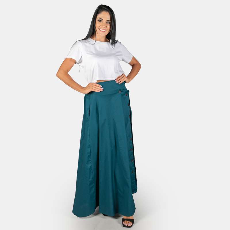 Ladies' Button Up Erin Skirt