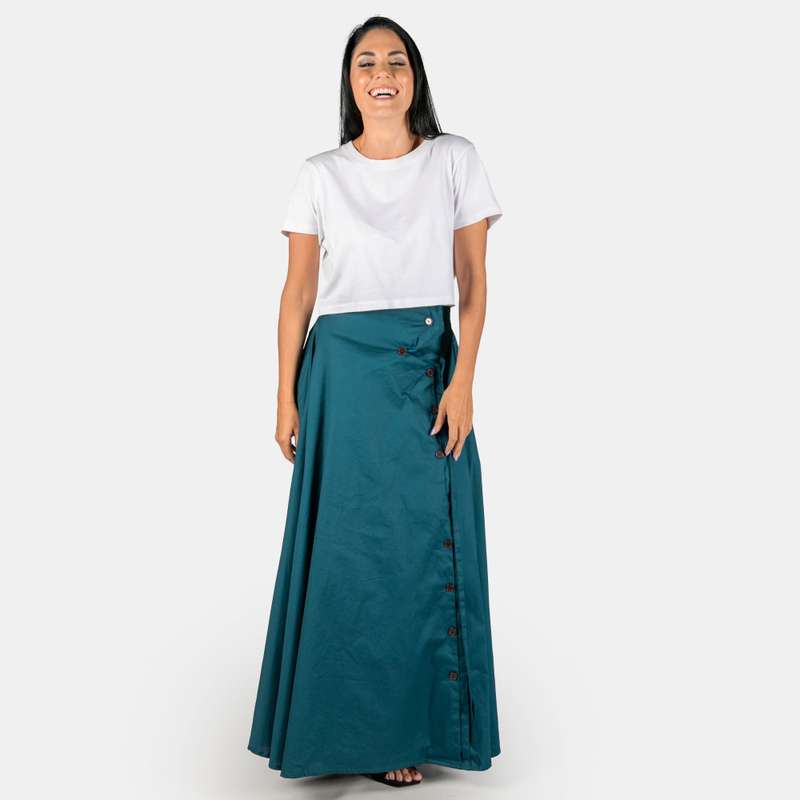 Ladies' Button Up Erin Skirt