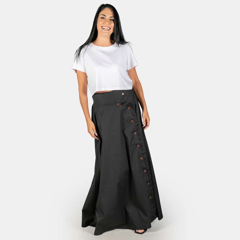 Ladies' Button Up Erin Skirt