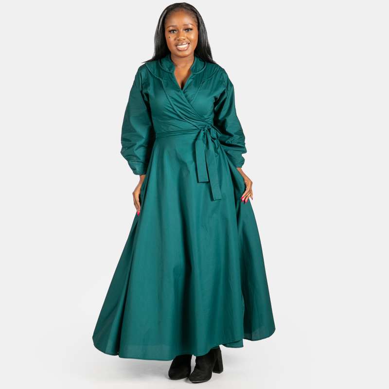 Ladies' Scarlet Wrap Dress