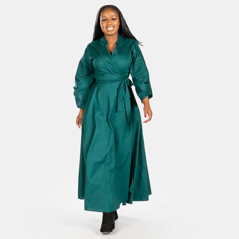 Ladies' Scarlet Wrap Dress