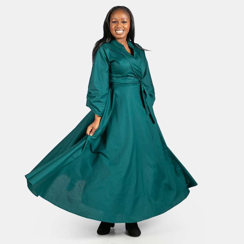 Ladies' Scarlet Wrap Dress