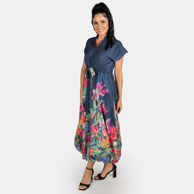 Women's Magic Garden Floral Design Dress