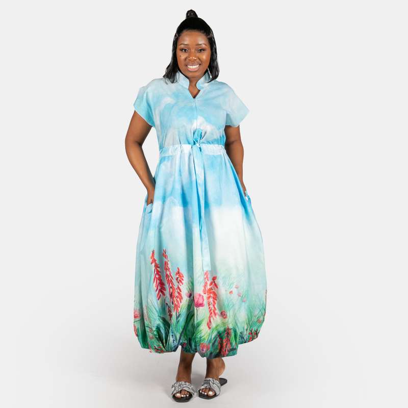 Women's Magic Garden Floral Design Dress