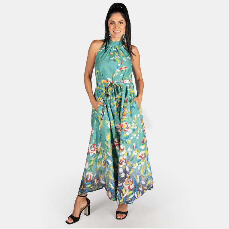 Women's Halter Neck Miami Dress