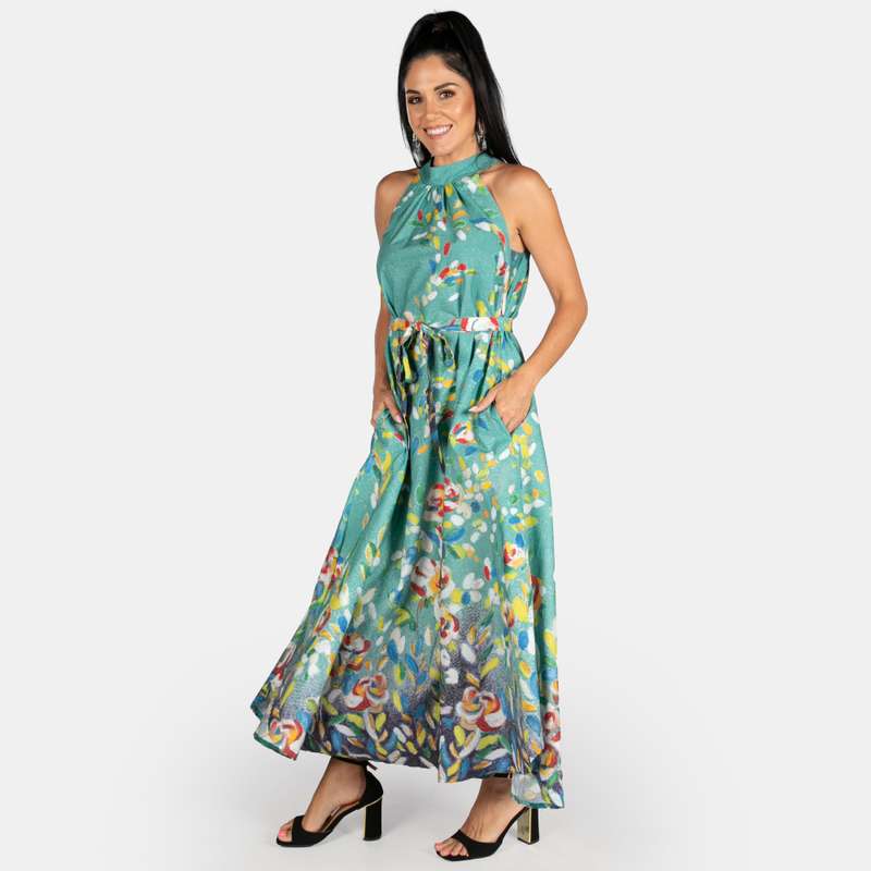 Women's Halter Neck Miami Dress