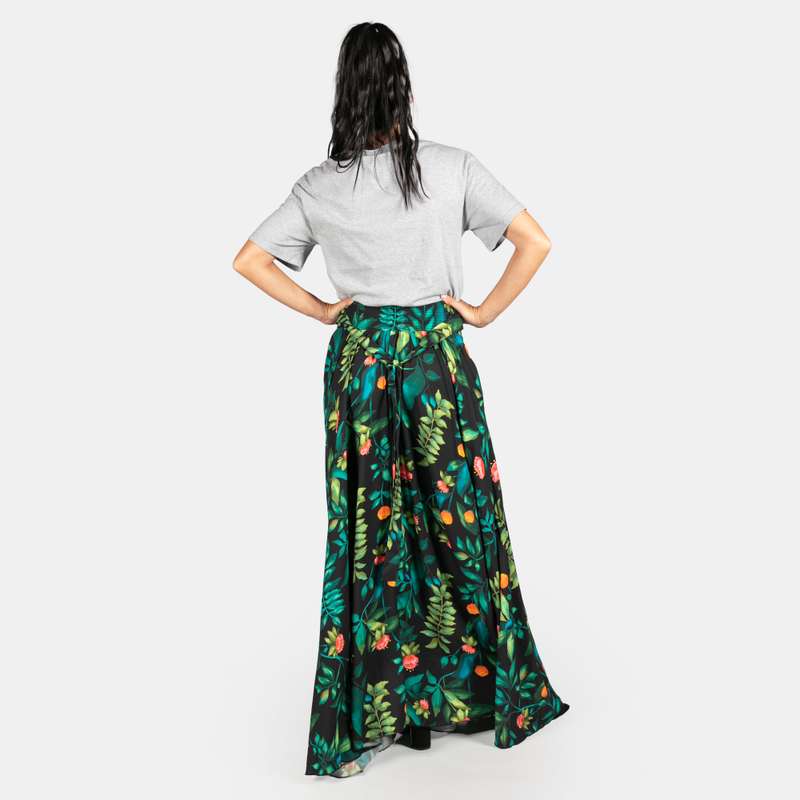 Ladies Reflection Floral Long Skirt