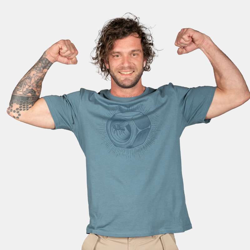 Men's Vlieg In Jou Moer In Illustrated T-Shirt