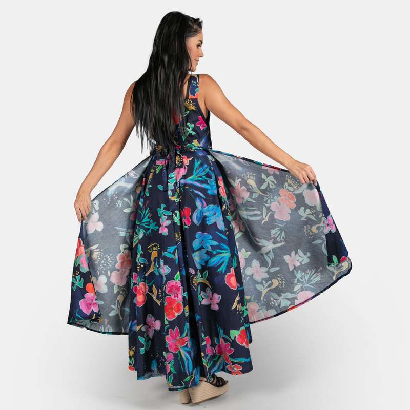 Women's Sleeveless Print Melrose Dress