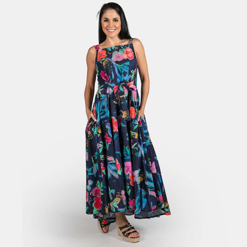 Women's Sleeveless Print Melrose Dress