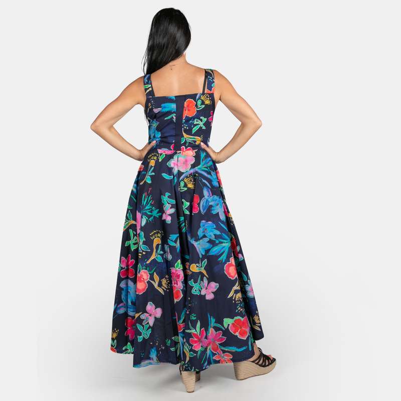 Women's Sleeveless Print Melrose Dress