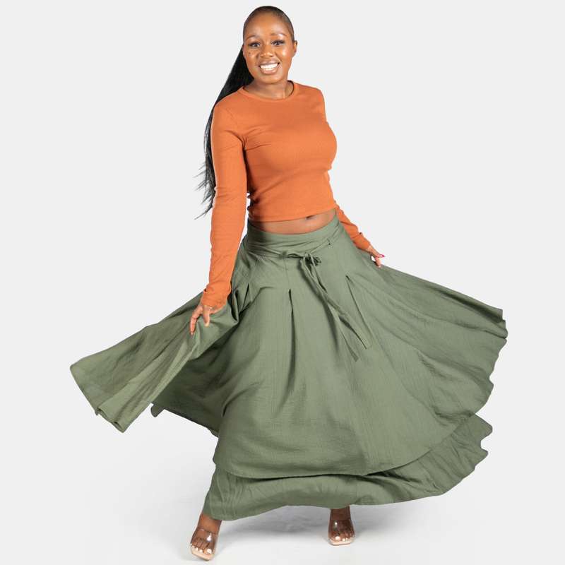 Ladies Blue Belle Skirt