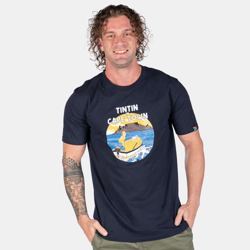 Men's Tin Tin In Cape Town T-Shirt