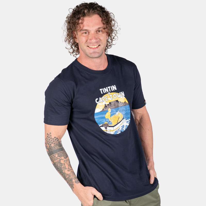Men's Tin Tin In Cape Town T-Shirt