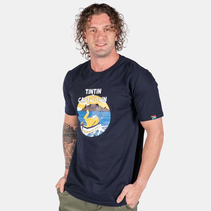 Men's Tin Tin In Cape Town T-Shirt