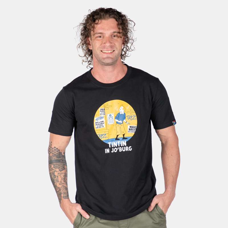 Men's Tin Tin In Joburg T-Shirt
