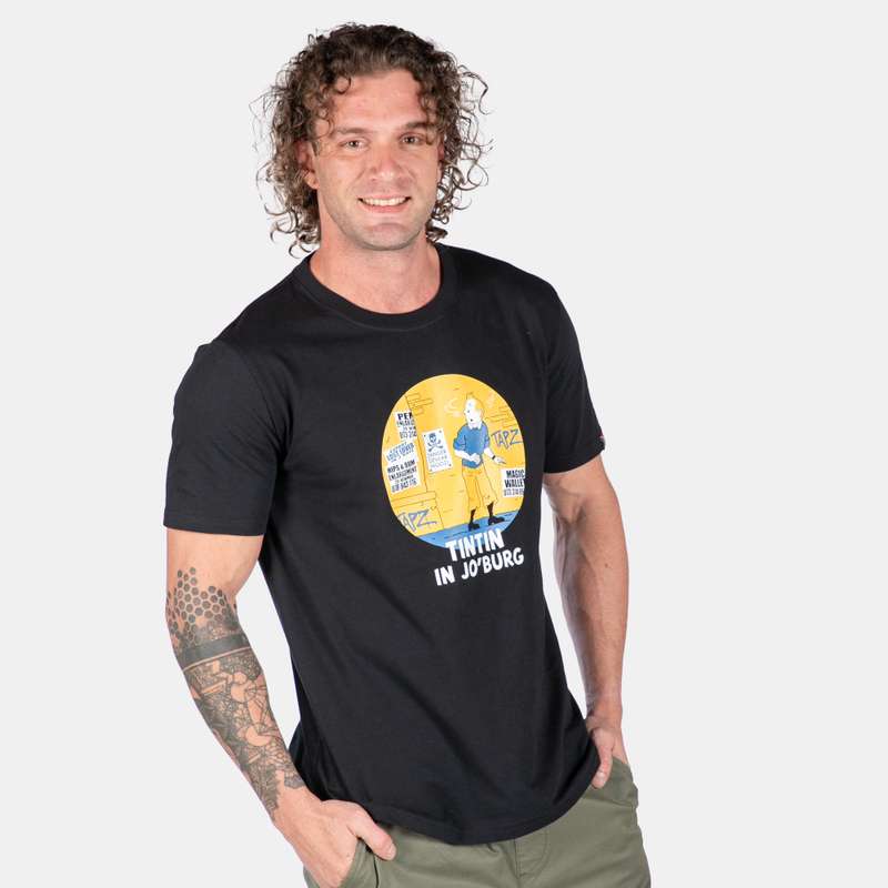 Men's Tin Tin In Joburg T-Shirt