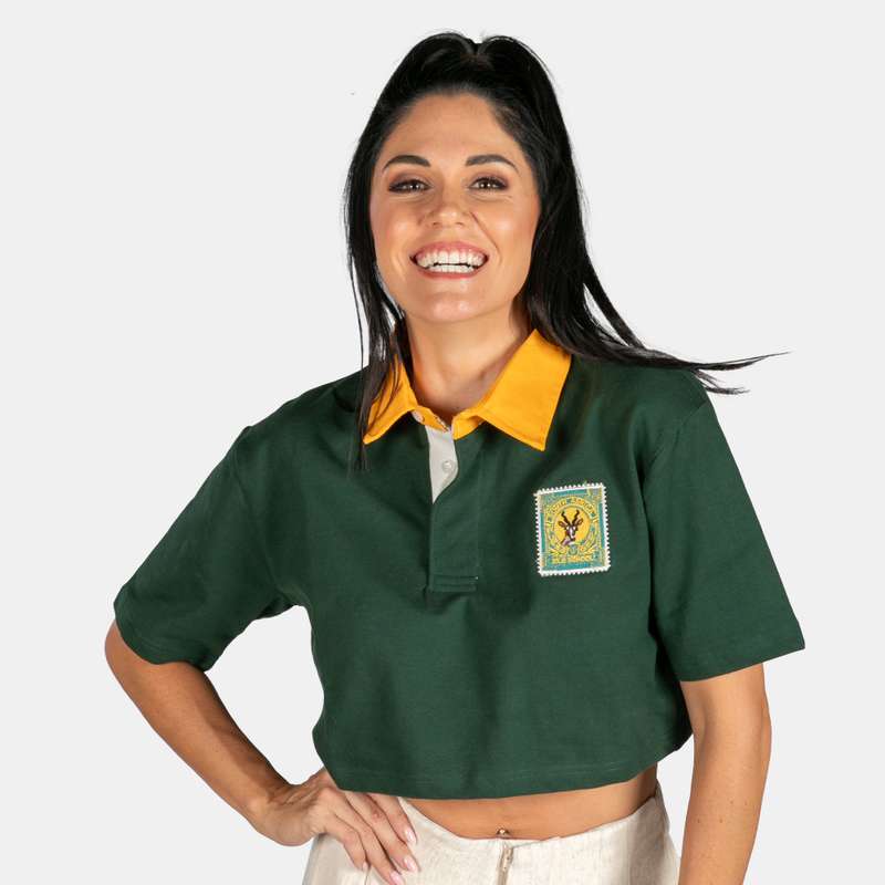 Old School SA Supporter Crop Top