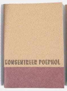 Konsentreer poephol Notebook