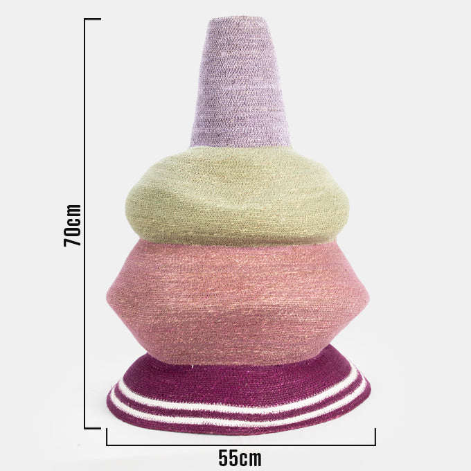 Dogon Inspired Mesmerising Multicoloured Lampshade