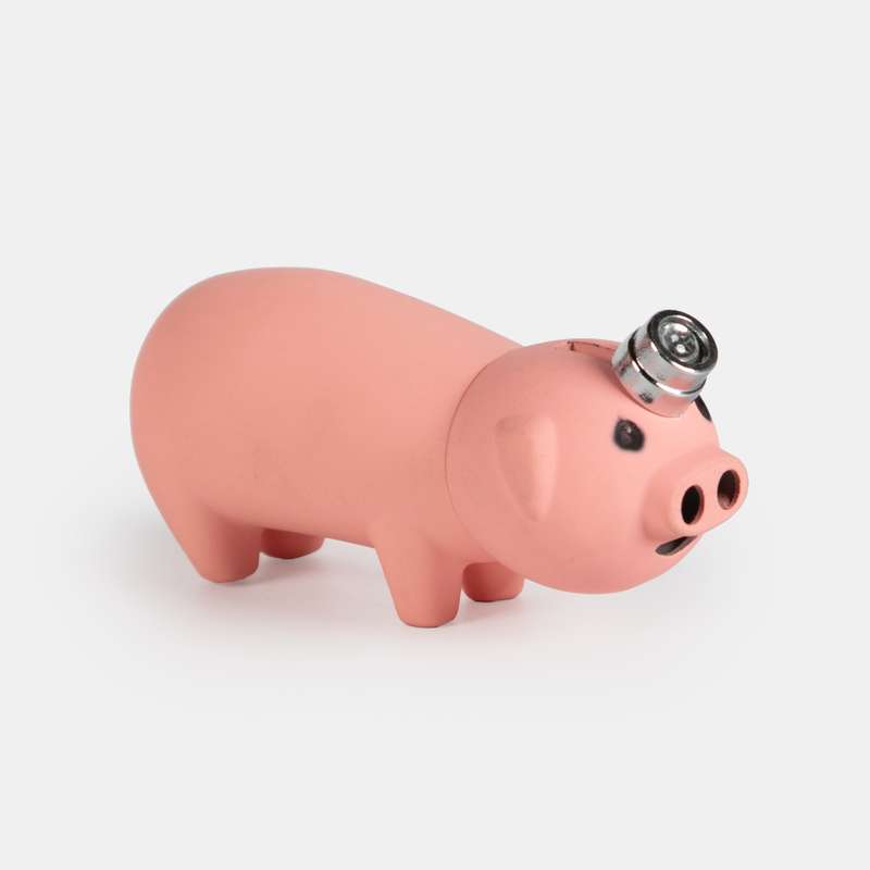 Novelty Twin Flame Piggy Lighter
