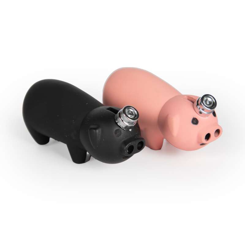 Novelty Twin Flame Piggy Lighter