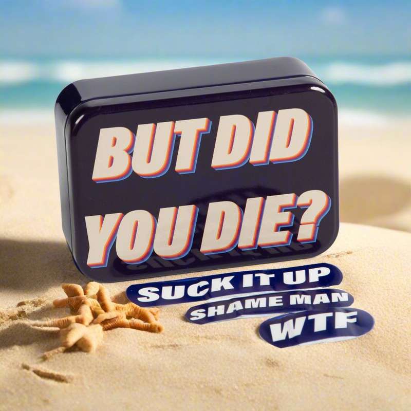 Assorted Plaster But Did You Die Gift Tin