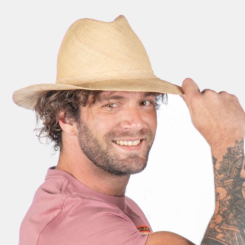 Panama Style Unisex Raffia Hat