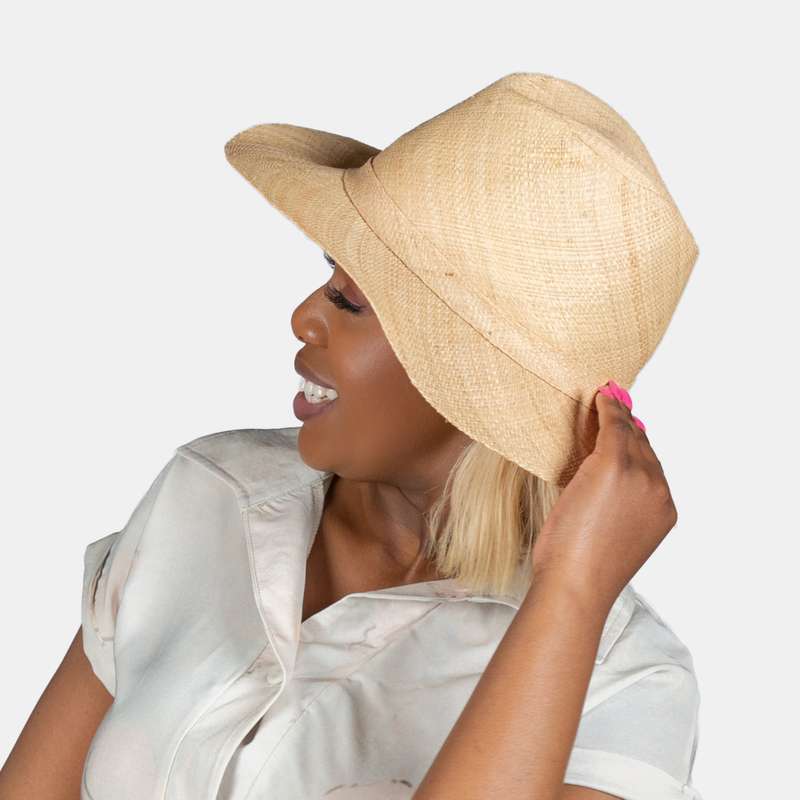 Panama Style Unisex Raffia Hat