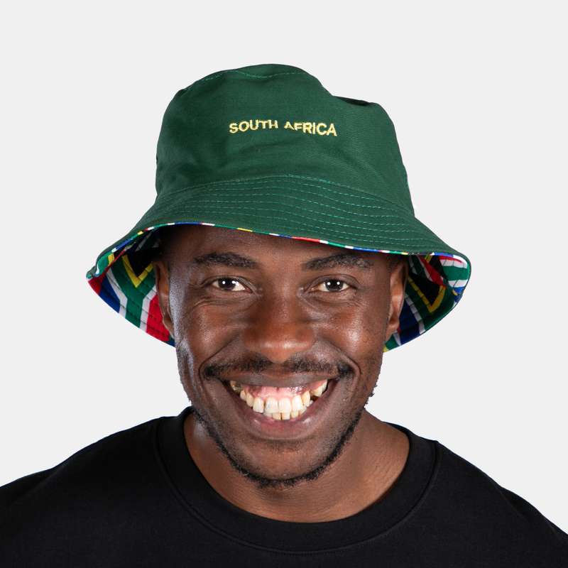 Reversible Bucket Hat SA Flag