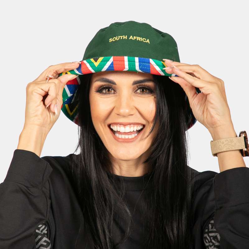 Reversible Bucket Hat SA Flag