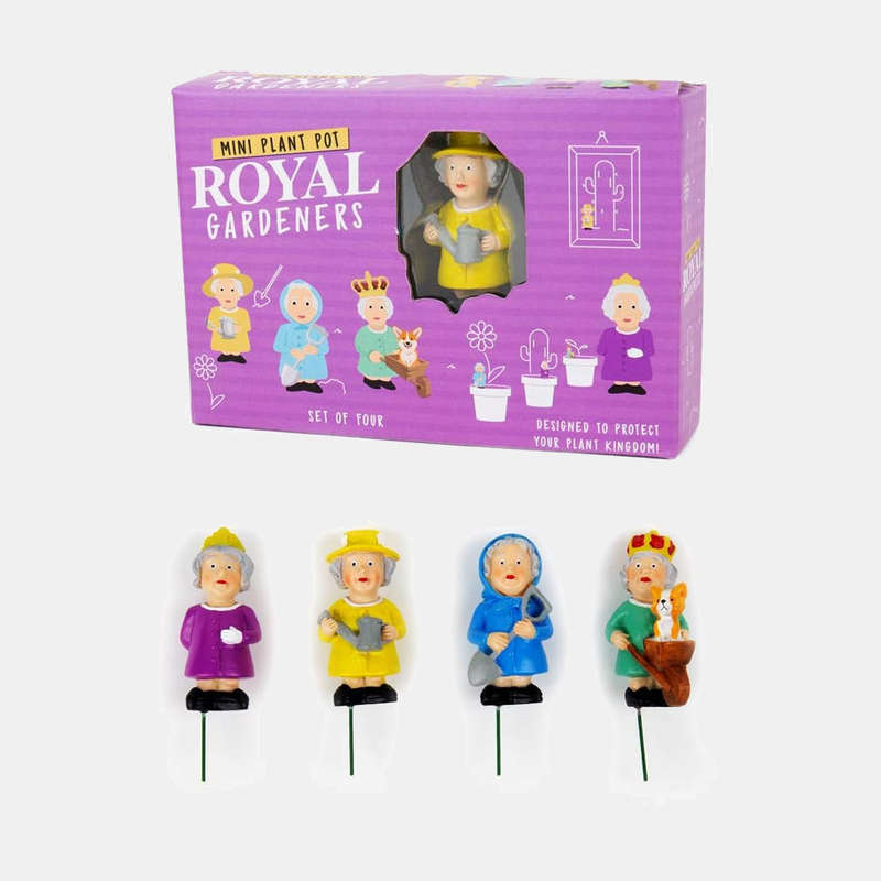 Mini Royal Family Plant Markers