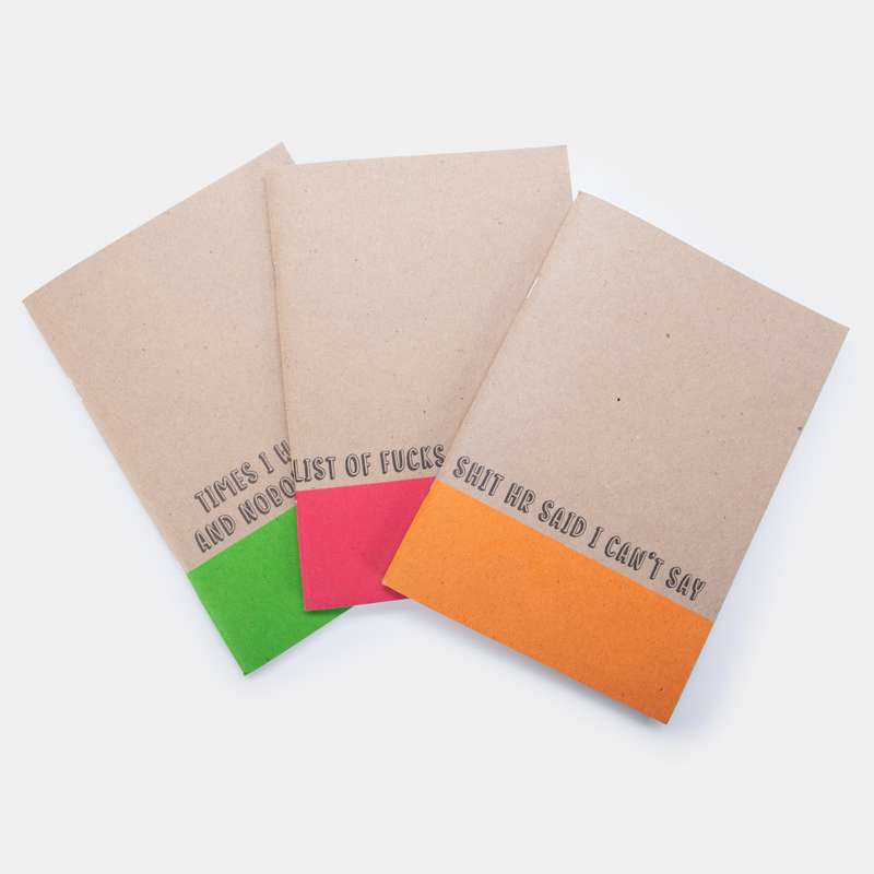 Rude AF Notebooks Set of 4