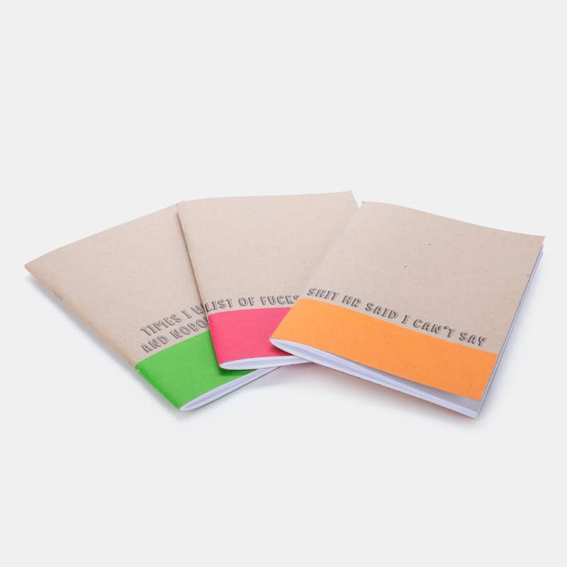 Rude AF Notebooks Set of 4