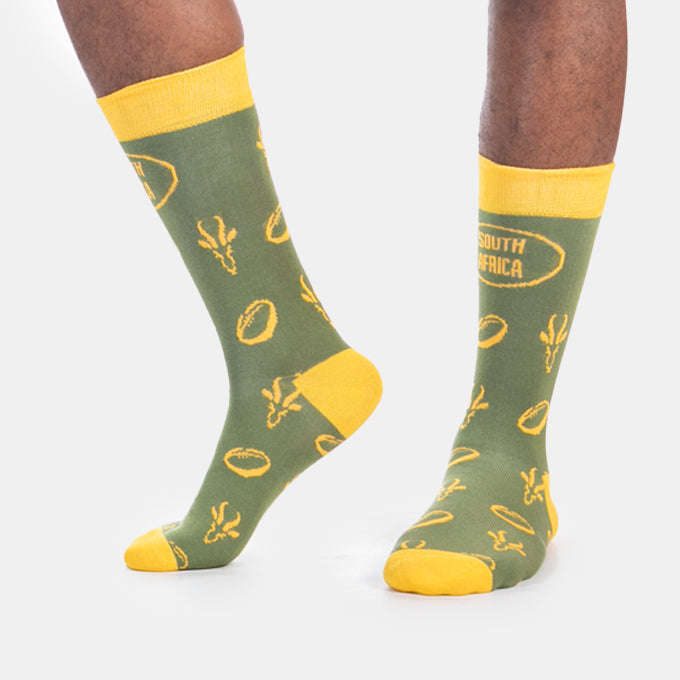 SA Rugby Socks